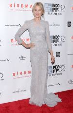 NAOMI WATTS at Birdman Screening at 52nd New York Film Festival