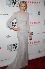 NAOMI WATTS at Birdman Screening at 52nd New York Film Festival