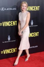 NAOMI WATTS at St. Vincent Premiere in New York
