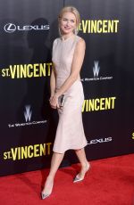 NAOMI WATTS at St. Vincent Premiere in New York