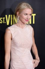 NAOMI WATTS at St. Vincent Premiere in New York