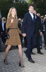 NATALIA VODIANOVA at Louis Vuitton Fashion Show in Paris