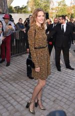NATALIA VODIANOVA at Louis Vuitton Fashion Show in Paris