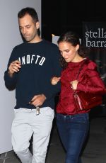 NATALIE PORTMAN and Benjamin Millepied Leaves Arclight Cinemas in Hollywood