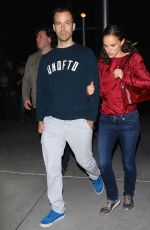 NATALIE PORTMAN and Benjamin Millepied Leaves Arclight Cinemas in Hollywood