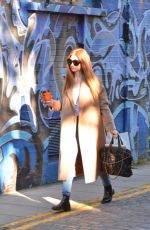 NICOLA ROBERTS Arrives at a Recording Studio in London