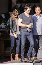 NIKKI REED and Ian Somerhalder Out And About in Venice