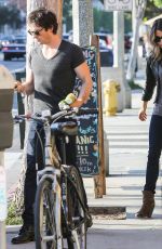 NIKKI REED and Ian Somerhalder Out And About in Venice