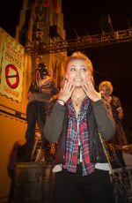 OLIVIA HOLT at Halloween Horror Nights 2014 in Universal City