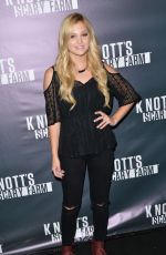 OLIVIA HOLT at Knott’s Scary Farm Openingh Night in Buena Park