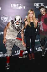 OLIVIA HOLT at Knott’s Scary Farm Openingh Night in Buena Park