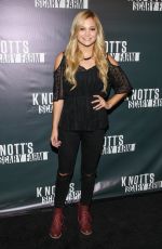 OLIVIA HOLT at Knott’s Scary Farm Openingh Night in Buena Park