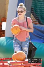 OLIVIA HOLT at Pumpkin Patch in Los Angeles