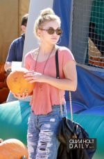 OLIVIA HOLT at Pumpkin Patch in Los Angeles