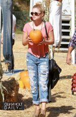 OLIVIA HOLT at Pumpkin Patch in Los Angeles