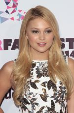 OLIVIA HOLT at Vevo Certified Superfanfest in Santa Monica