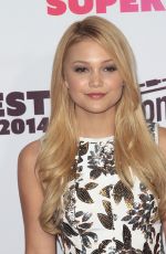 OLIVIA HOLT at Vevo Certified Superfanfest in Santa Monica
