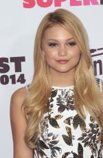 OLIVIA HOLT at Vevo Certified Superfanfest in Santa Monica