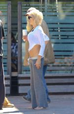 PAMELA ANDERSON Out and About in Malibu