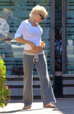 PAMELA ANDERSON Out and About in Malibu