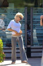 PAMELA ANDERSON Out and About in Malibu