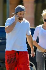 PAMELA ANDERSON Out and About in Malibu