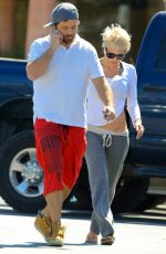 PAMELA ANDERSON Out and About in Malibu