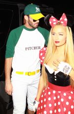 PARIS HILTON at a Halloween Party in Beverly Hills