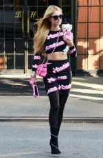 PARIS HILTON Out Shopping in New York 1710