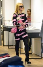 PARIS HILTON Out Shopping in New York 1710