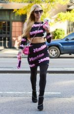 PARIS HILTON Out Shopping in New York 1710