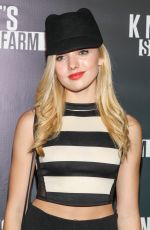 PEYTON LIST at Knott’s Scary Farm Openingh Night in Buena Park