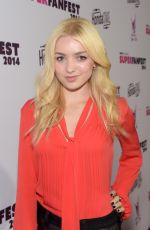 PEYTON LIST at Vevo Certified Superfanfest in Santa Monica