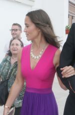 PIPPA MIDDLETON at an Wedding in Italy