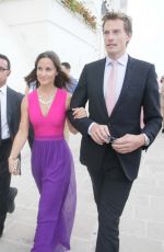 PIPPA MIDDLETON at an Wedding in Italy
