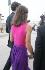 PIPPA MIDDLETON at an Wedding in Italy