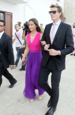 PIPPA MIDDLETON at an Wedding in Italy