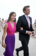 PIPPA MIDDLETON at an Wedding in Italy