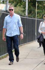 REBECCA GAYHEART and Eric Dane Out and About in Studio City