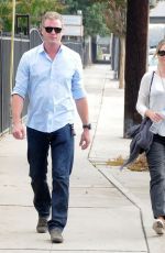 REBECCA GAYHEART and Eric Dane Out and About in Studio City