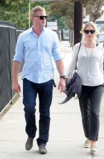 REBECCA GAYHEART and Eric Dane Out and About in Studio City