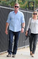 REBECCA GAYHEART and Eric Dane Out and About in Studio City