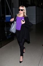 REESE WITHERSPOON Arrives at Los Angeles International Airport 3010