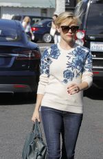 REESE WITHERSPOON in Jeans Out and About in Los Angeles 2210