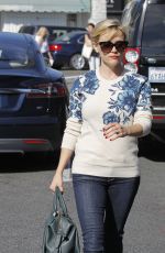 REESE WITHERSPOON in Jeans Out and About in Los Angeles 2210
