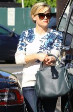 REESE WITHERSPOON in Jeans Out and About in Los Angeles 2210