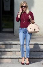 REESE WITHERSPOON in Skinny Jeans Out and About in Santa Monica 2710