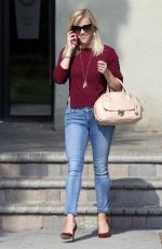 REESE WITHERSPOON in Skinny Jeans Out and About in Santa Monica 2710