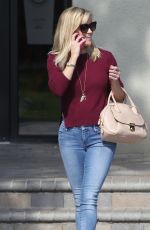 REESE WITHERSPOON in Skinny Jeans Out and About in Santa Monica 2710