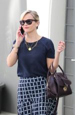 REESE WITHERSPOON in Skirt Leaves Her Office in Beverly Hills 2310